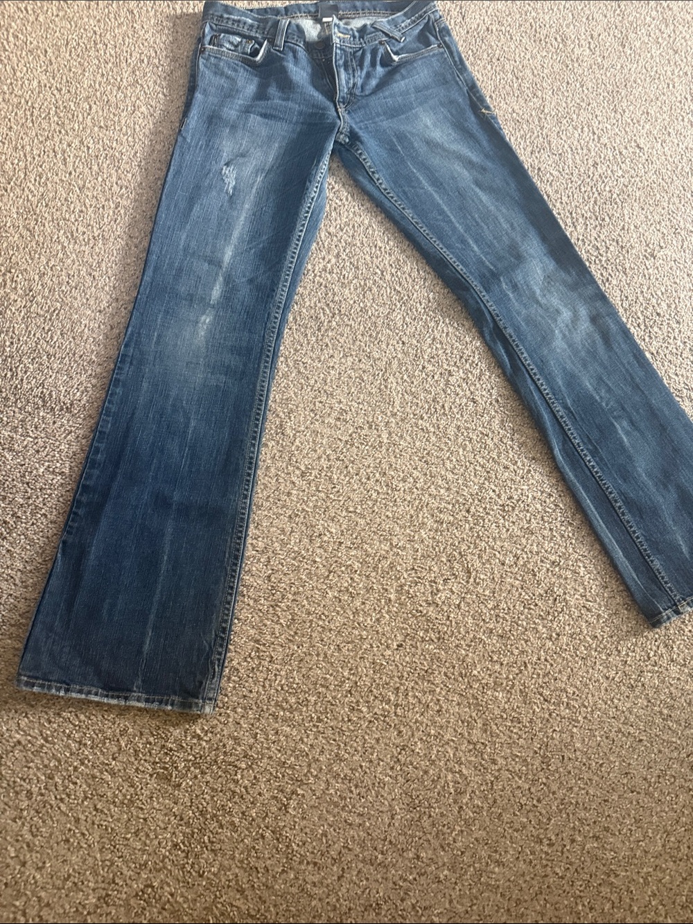 Armani Exchange Women's Flare Jeans in Blue Wash